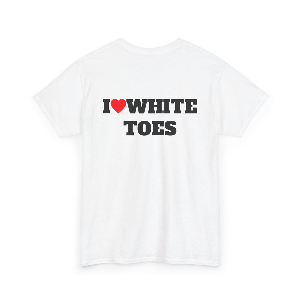 I Heart White Toes Tee