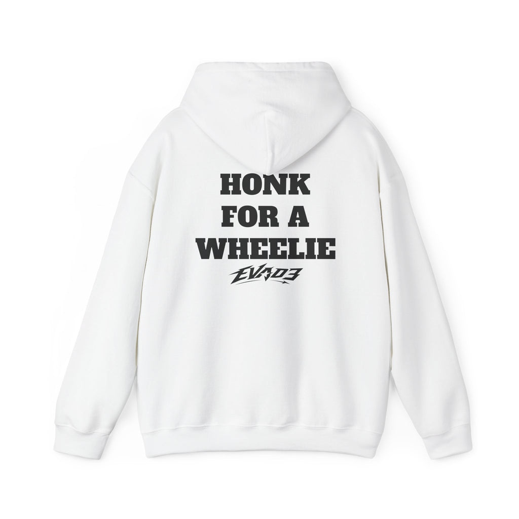 Honk for a wheelie hoodie