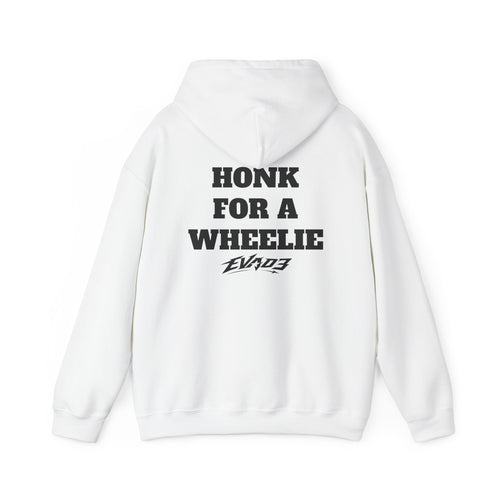 Honk for a wheelie hoodie