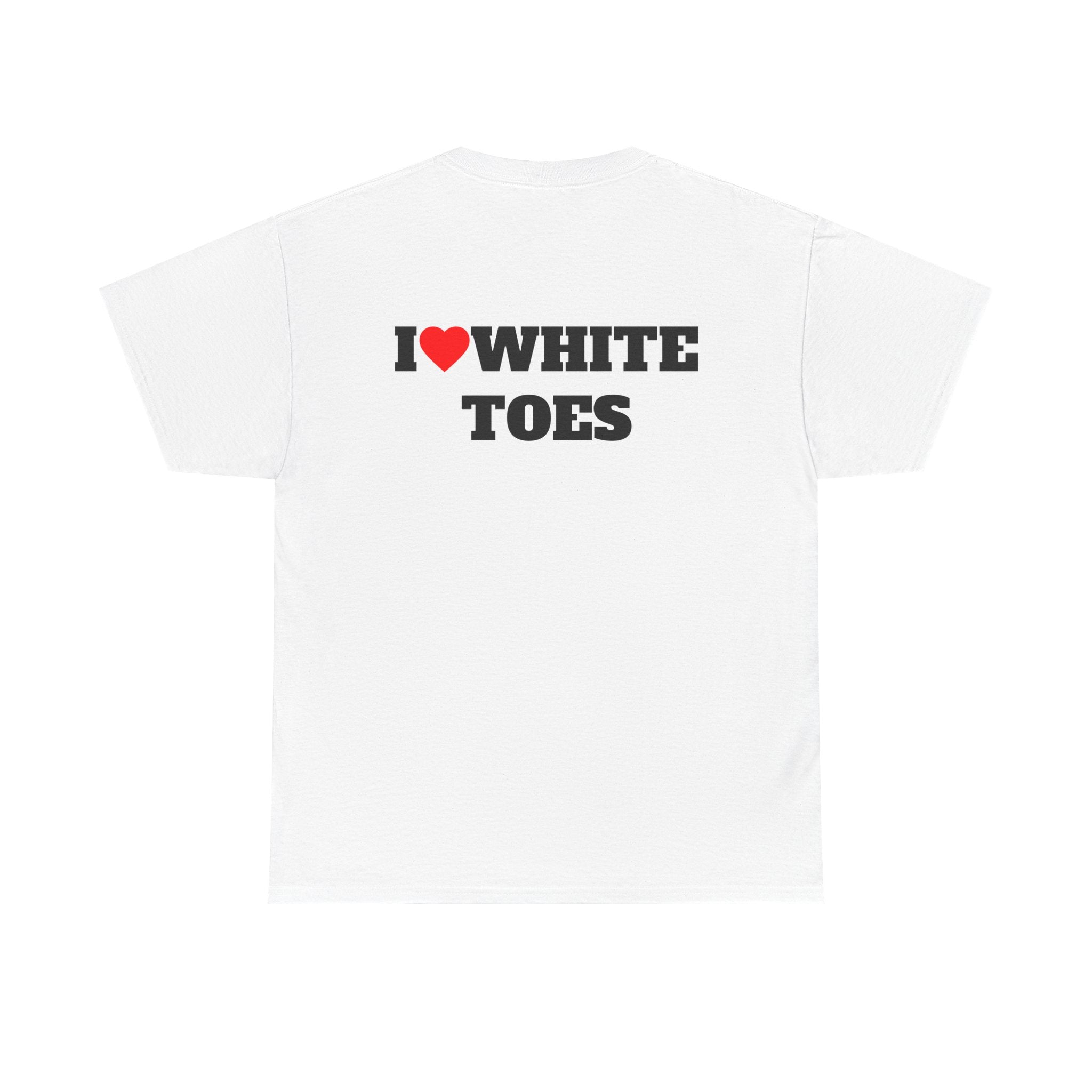 I Heart White Toes Tee