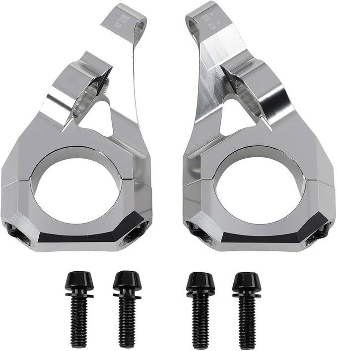 Chrome Direct Bar Mount for ALL emotos (38.1)mm