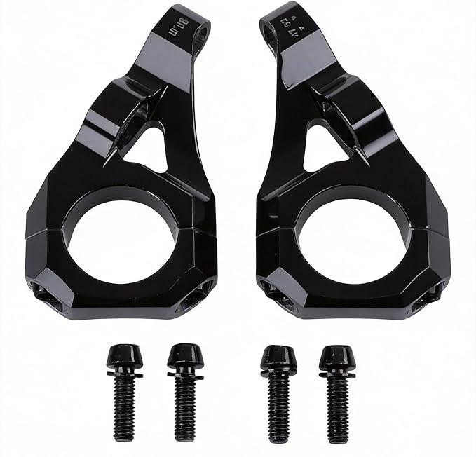 Chrome Direct Bar Mount for ALL emotos (38.1)mm